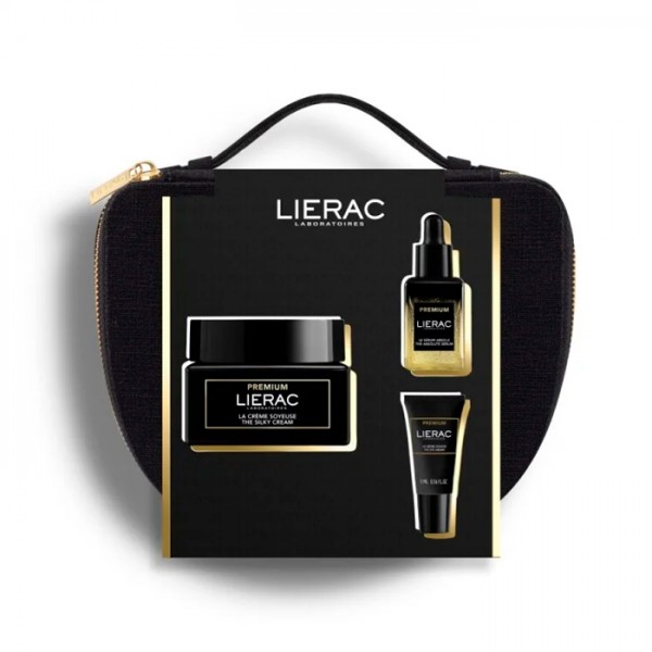 Cofre Lierac Premium Crema Voluptuosa + Regalo Premium Contorno de Ojos