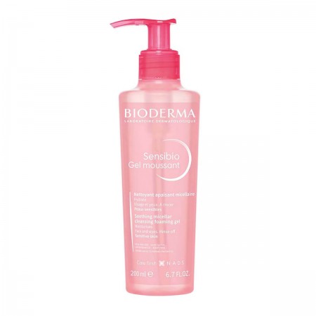 Bioderma Gel Espumoso Limpiador Calmante Micelar