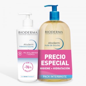 Pack Bioderma Atoderm Aceite De Ducha + Atoderm Baume Intensivo